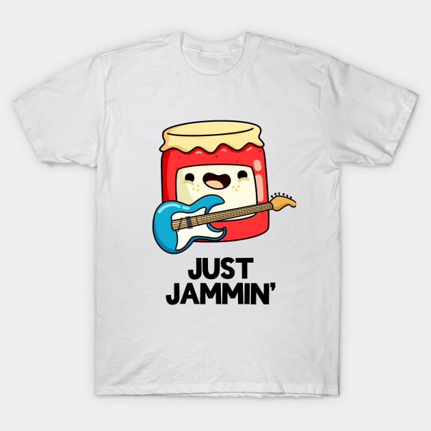 Just Jammin' Food Pun T-Shirt by punnybone